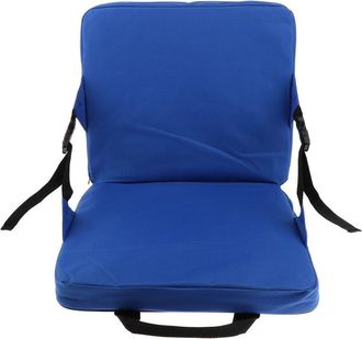 OEM Gradas Extragrandes Con Respaldo Y Coj&iacute;n De Pesca Para Jard&iacute;n, Terraza, Camping Y Senderismo. Disponibles En Azul