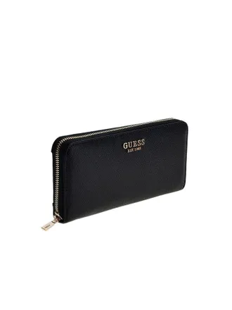 Guess Womens Wallet Black Polyurethane Bags