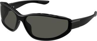 Gucci Gg 2011S Zonnebrillen - Heren - Zonnebrillen - Zwart - ONE Size - Nylon - Accessoires