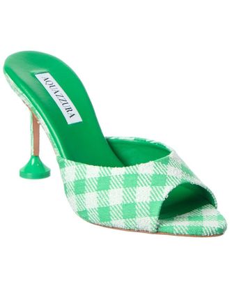 Aquazzura Canvas & Leather Sandal