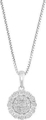 Effy Diamond Pendant Necklace in Silver at Nordstrom Rack, Size 18