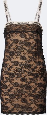 Saint Laurent Lace minidress