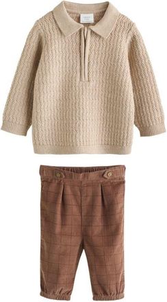 Next Pullover & Pants Set in Neutral at Nordstrom, Size 12-18M