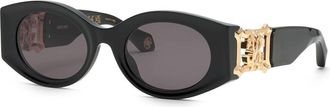 Roberto Cavalli SRC064 0700 Mens Sunglasses Black Size 53