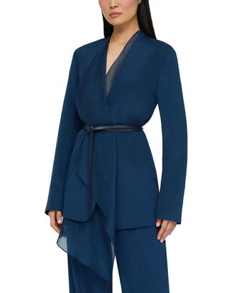 Lafayette 148 New York Silk-Blend Cardigan Jacket