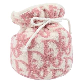 Dior Pre-owned Mini Bags, female, Pink, Size: ONE SIZE Pre-owned Vintage Pouch