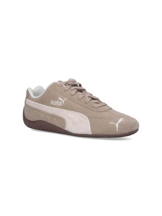 Puma Suede Low-Top Sneaker - Beige
