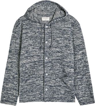 Officine G&eacute;n&eacute;rale Basile Cotton-blend Jumper - Navy - XL