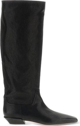 PARIS TEXAS Bettina 25 Boot - Dames - Cowboylaarzen - Zwart - 38 1/2 EU - Leer - Schoenen