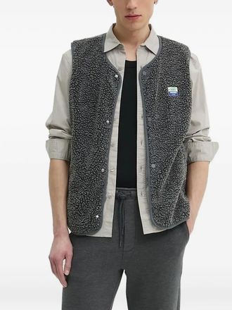 American Vintage Gilet con bottoni - Grigio