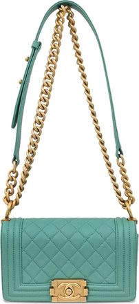 Chanel Borsa a spalla Boy Chanel 2019 - Verde
