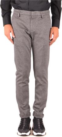 Dondup Slim Fit Broeken - Heren - Slim Fit Broeken - Grijs - W36 - Broeken