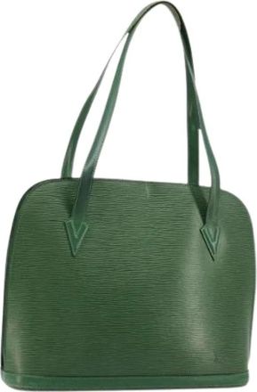 Louis Vuitton Pre-owned Shoulder Bags, female, Green, Size: ONE SIZE Pre-owned Vintage Epi Shoulder Bag