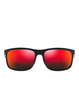 Maui Jim square-frame sunglasses - unisex - Acetate - One Size - Black