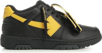 Off-white Schoenen, Heren, Zwart, 43 EU, Leer, Sneakers
