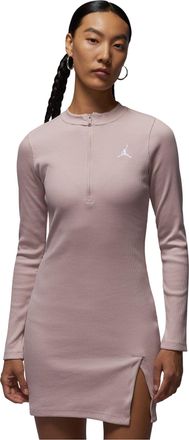 Nike Jordan (WMNS) Air Jordan Long Sleeved Knitted Dress Fossil Lime White HF9478-292