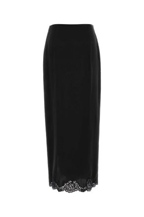 Valentino Garavani Nero Gonne Skirt