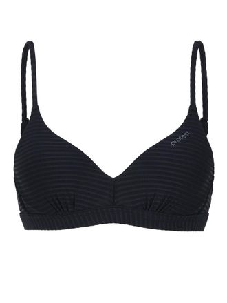 Protest Bade-Shirt PROTEST Bikini top MIXCAMEO BCD-cup, Damen, Gr. XXL, Cup C, schwarz (true schwarz), Obermaterial: 83% Polyamid PA. 17% Elasthan EL., Bikini
