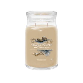 Yankee Candle Company Amber Sandalwood, candela in giara grande Yankee Candle