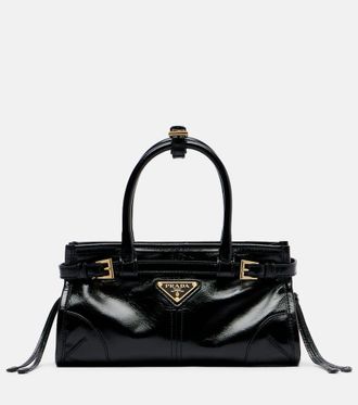 Prada Prada Bonnie Mini leather top-handle bag