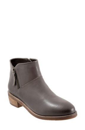 Softwalk Roselle Ankle Boot in Dark Grey at Nordstrom, Size 10.5