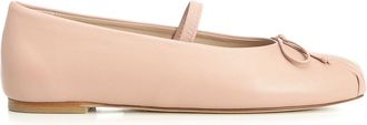Stuart Weitzman Prima Bow Ballerinas