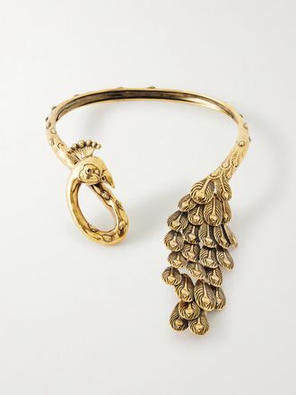 Chlo&eacute; Choker In Metallo Dorato Peacock - Oro