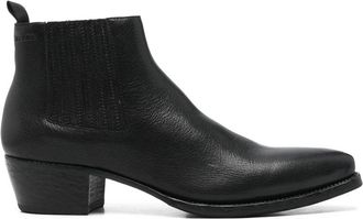 Prada 50mm Pointed-toe Chealsea Boots