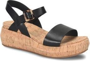 Korks Divinity Platform Sandal in Black at Nordstrom Rack, Size 10