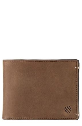 Johnston & Murphy Jackson Leather Bifold Wallet in Tan Oiled at Nordstrom