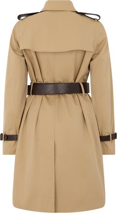 Burberry Womens Trench Coat Honey Cotton & Raincoats