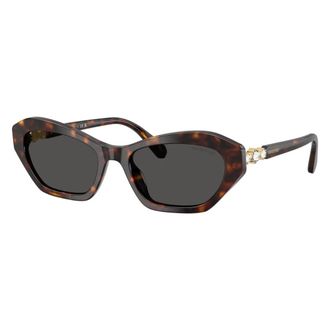 Swarovski 0Sk6048 - unisex - Swarovski - Sunglasses - Brown - 54 MM - Accessories