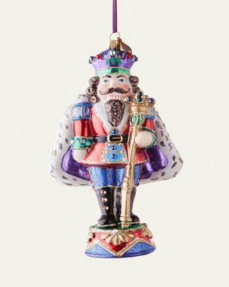 Jay Strongwater Fancy Nutcracker Christmas Ornament