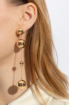 Cult Gaia Adrienne Drop Earrings, Womens, Gold