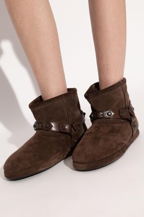Balenciaga Alaska Snow Boots, Womens, Brown