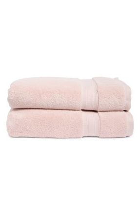 Nordstrom Rack Zero Twist 2-Pack Cotton Bath Towels in Pink Sepia at Nordstrom Rack