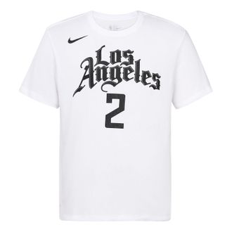 Nike NBA City limited 19-20 Season Los Angeles Clippers Leonard 2 Short Sleeve White BV8768-103