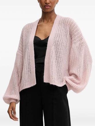 BOSS Cardigan con maniche a palloncino - Rosa