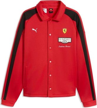 Puma x Ferrari T7 Track Jacket Rosso Corsa 637055-02