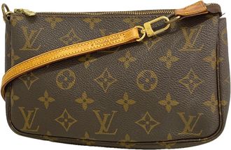 Louis Vuitton Brown Pouch (Pre-Owned)
