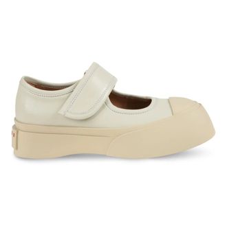 Marni Flats, female, Beige, Size: 10 US Pablo Mary Jane