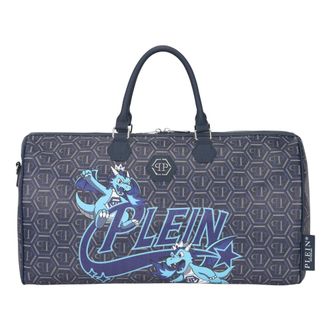 Philipp Plein Heren, Tassen, Blauw, Maat: ONE Size