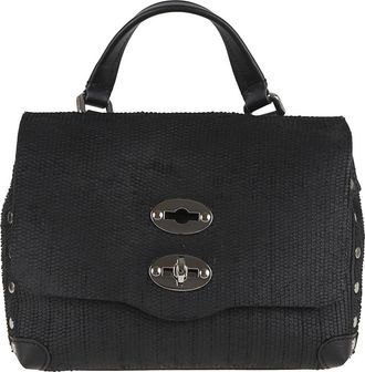 Zanellato Tassen, Dames, Zwart, ONE Size, Leer, Postina CBI Anniversary