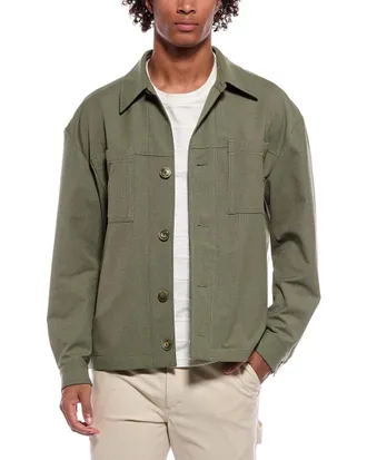 HUGO BOSS Craig Wool-Blend Overshirt