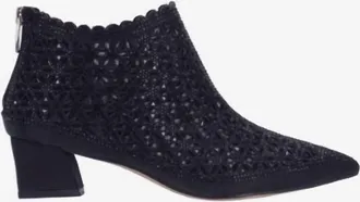 J. Rene&eacute; Womens Jacinta Booties In Black Satin/stones