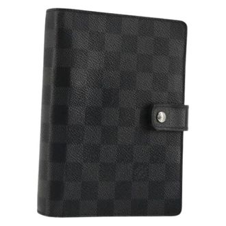 Louis Vuitton Pre-owned Accessories, female, Black, Size: ONE SIZE Pre-owned Day Planner Cover