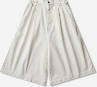 adidas Men s Denim Jorts Cloud White