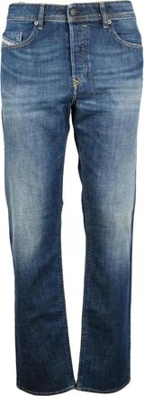 Diesel Jeans, Heren, Blauw, W36, Katoen, Buster R08Ic Jeans