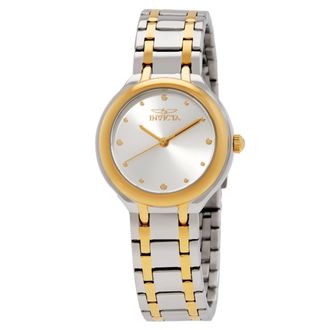 Invicta Wildflower Quartz Silver Dial Ladies Watch 50609