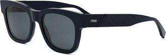 Fendi unisex, Accessoires, Blauw, Maat: 52 MM